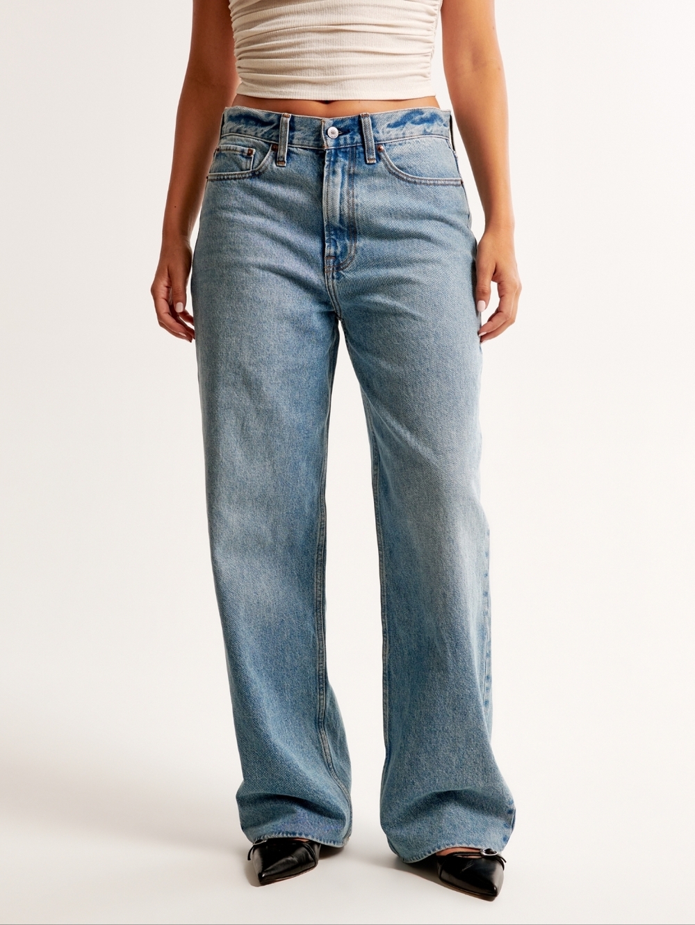 CELEBRITY PINK High-Rise Wide-Leg VINTAGE WASH